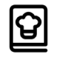 Icône du livre de recettes